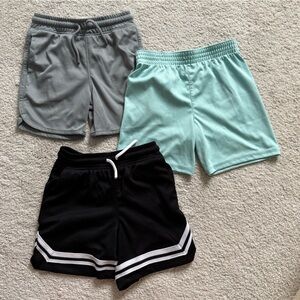 Garanimals Kids Shorts Bundle (3x) - Black, Aqua, Gray